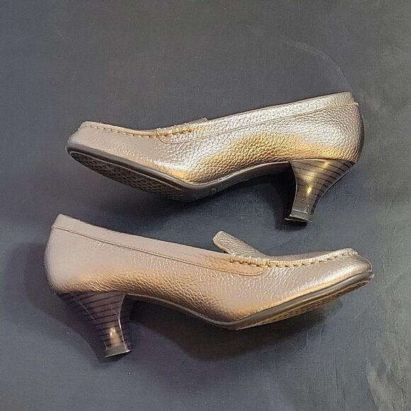 BRAND NEW AEROSOLES HEELREST SQUARE TOE LOW BLOCK HEEL SLIP ON PUMP - Picture 9 of 15